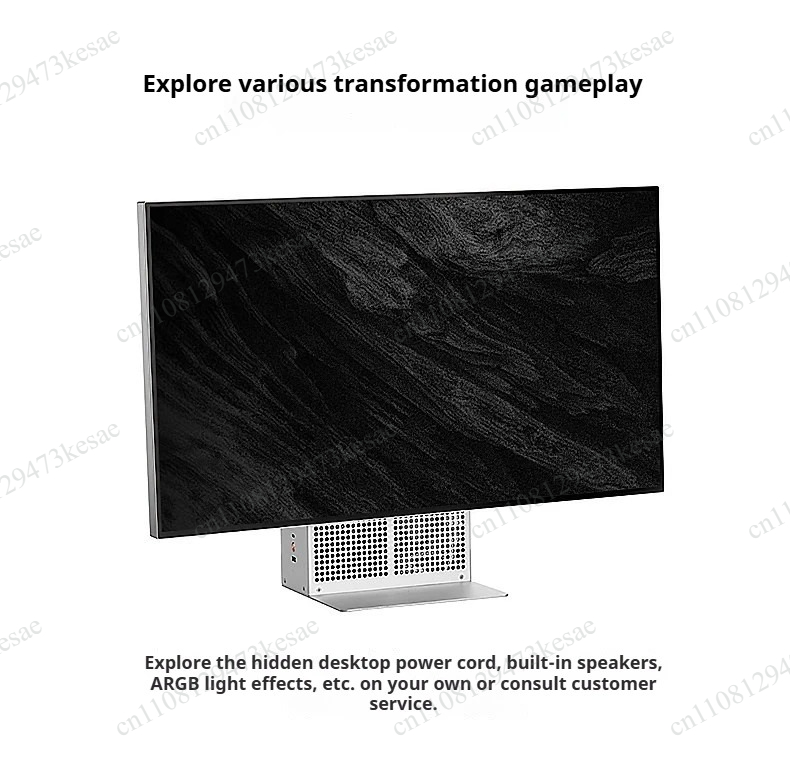 Desk Setup Pc - for ITX Aluminum Alloy Open Frame