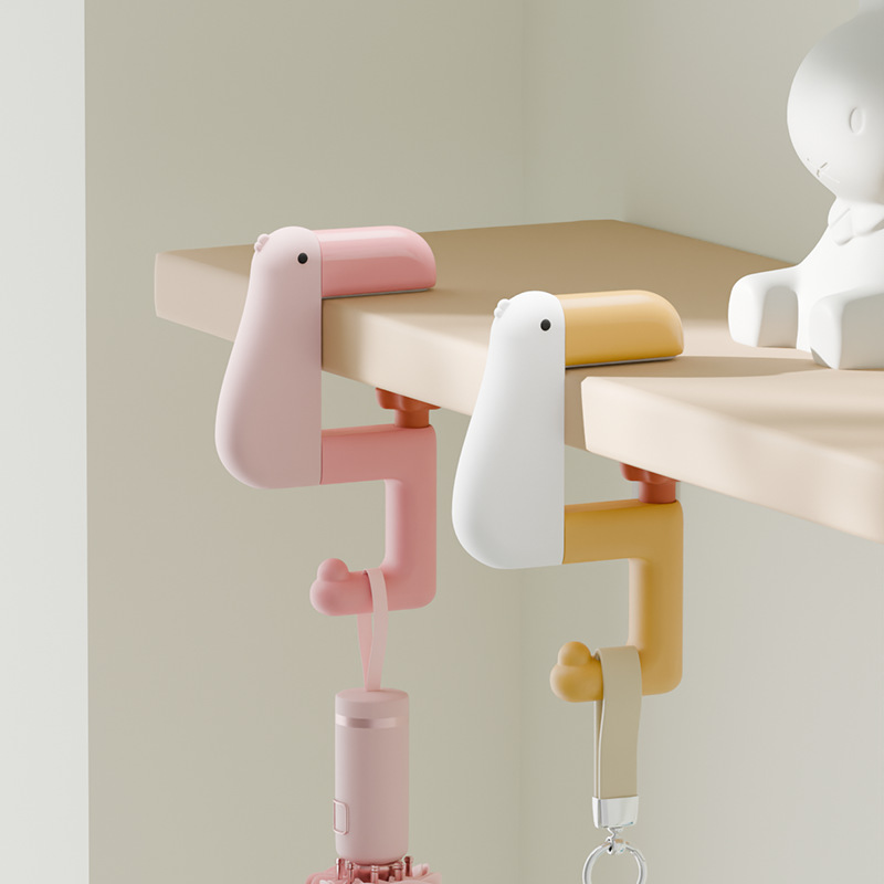 Desk Setup Organizer - Interesting Thinking Duck Hook Portable Office