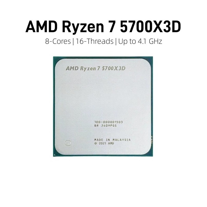 Amd Cpu Ryzen 7 - AMD Ryzen 7 5700X3D Bulk CPU