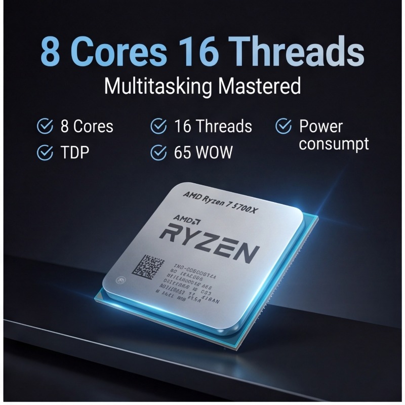 AM4 System Replacement CPU AMD - Amd Cpu Ryzen 7 recension och pris