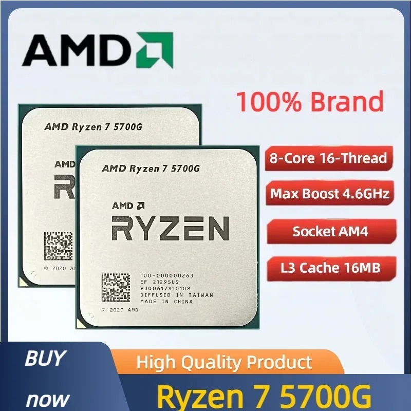 100% Brand New AMD Ryzen 7 570 - Amd Cpu Ryzen 7 recension och pris