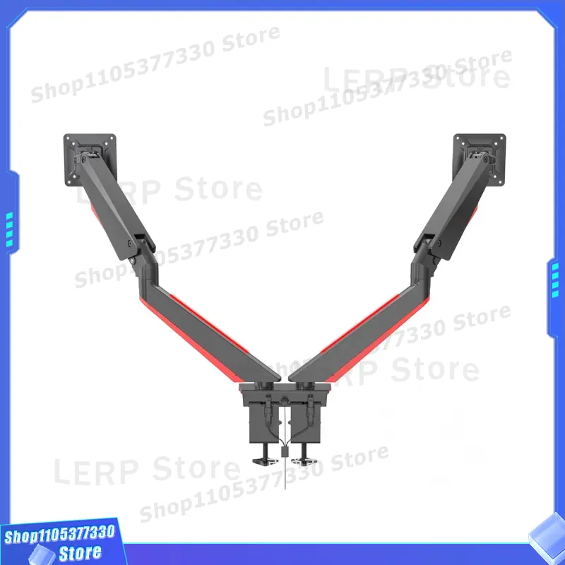 Aluminum Dual Monitor Arm 15 t - Desk Setup Dual Monitor recension och pris