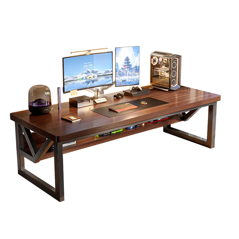 Rectangular Computer Desk for  - Desk Setup Bedroom recension och pris