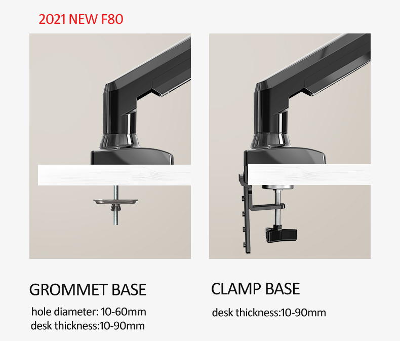 NEW NB F80 17-30' Desktop LED  - Dual Monitor Desk Setup recension och pris