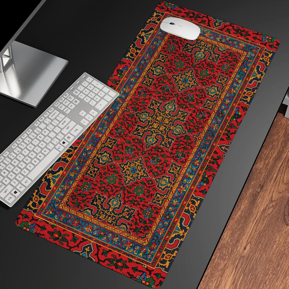 Persian Rug Carpet Red Mousepa - Desk Setup Red recension och pris