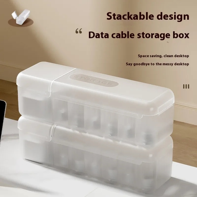 New Cable Storage Box Organize - Desk Setup Organizer recension och pris