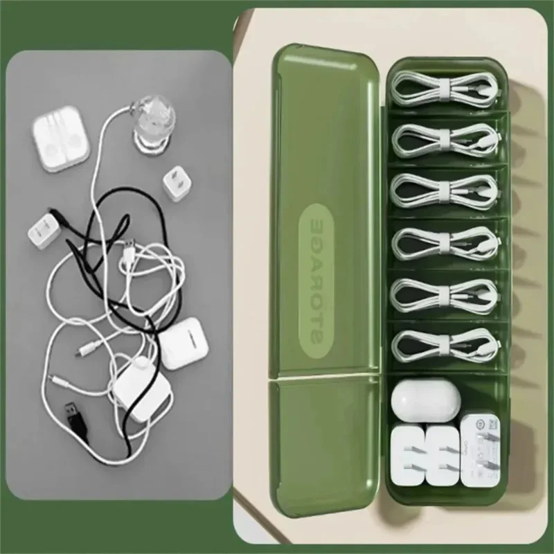 New Cable Storage Box Organize - Desk Setup Organizer recension och pris