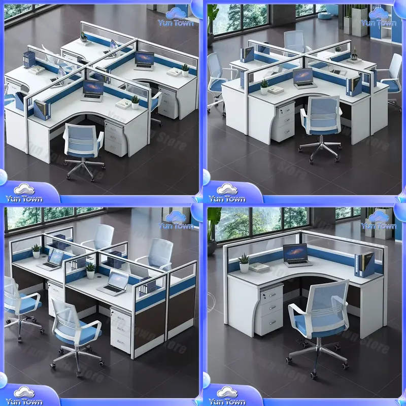 Modern Open Modular Office Des - Desk Setup Workspace recension och pris