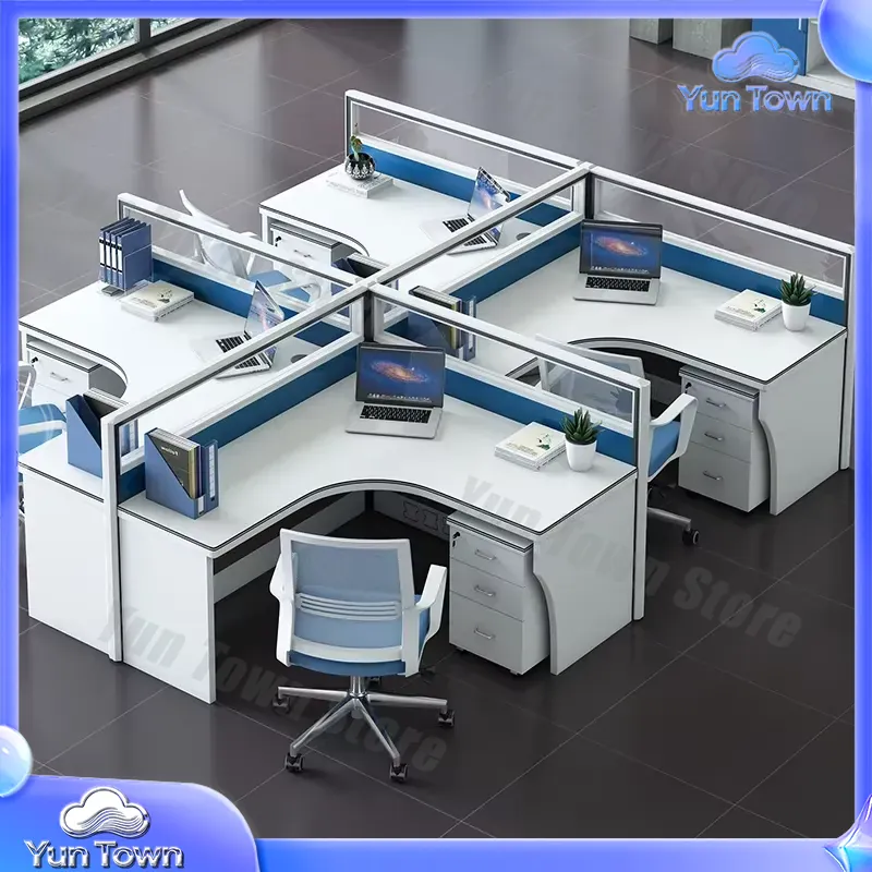 Modern Open Modular Office Des - Desk Setup Workspace recension och pris