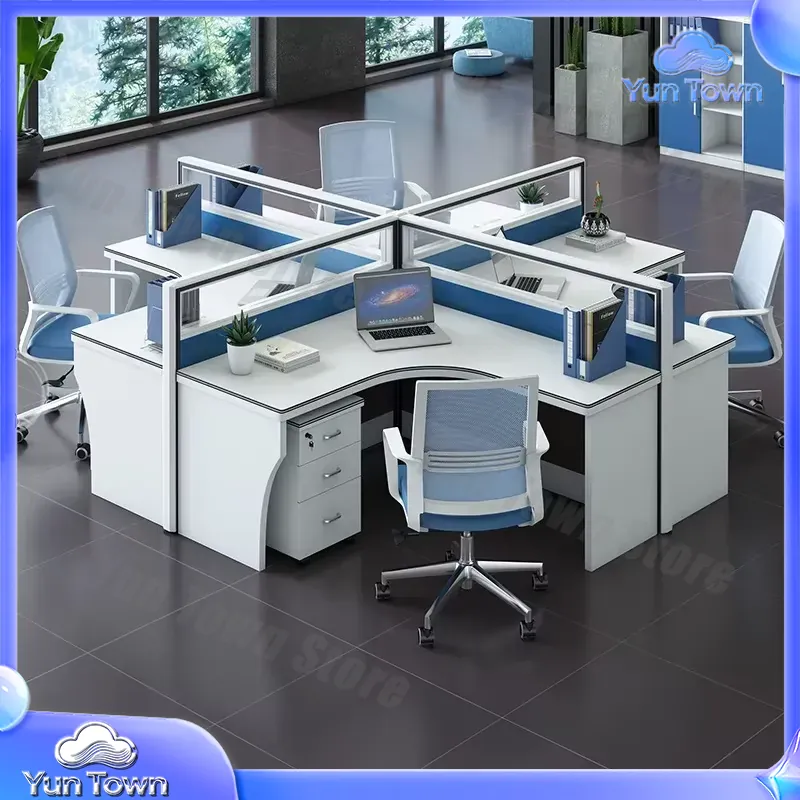 Modern Open Modular Office Des - Desk Setup Workspace recension och pris