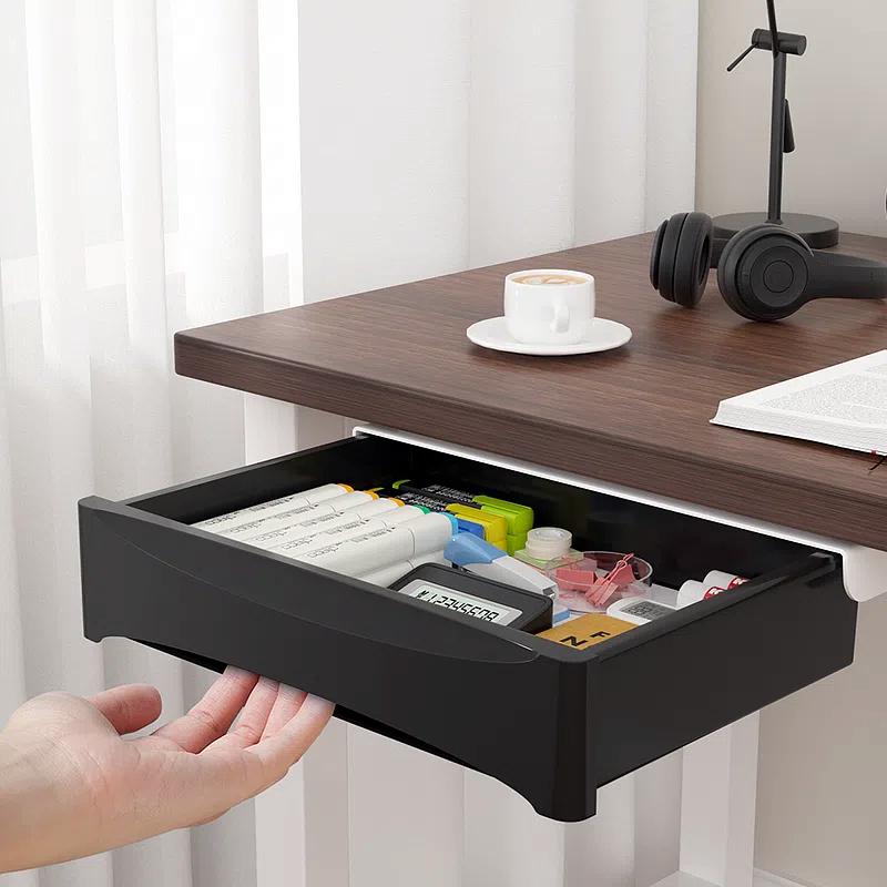 Small Under Desk Storage Cabin - Desk Setup Workspace recension och pris