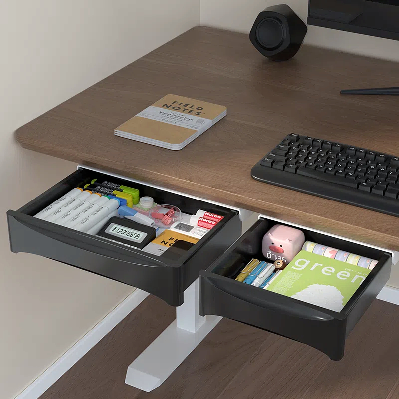 Small Under Desk Storage Cabin - Desk Setup Workspace recension och pris