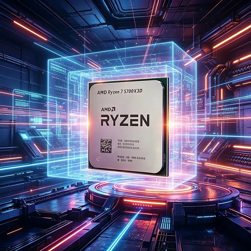 AMD Ryzen 7 5700X3D Desktop CP - Amd Cpu Ryzen 7 recension och pris