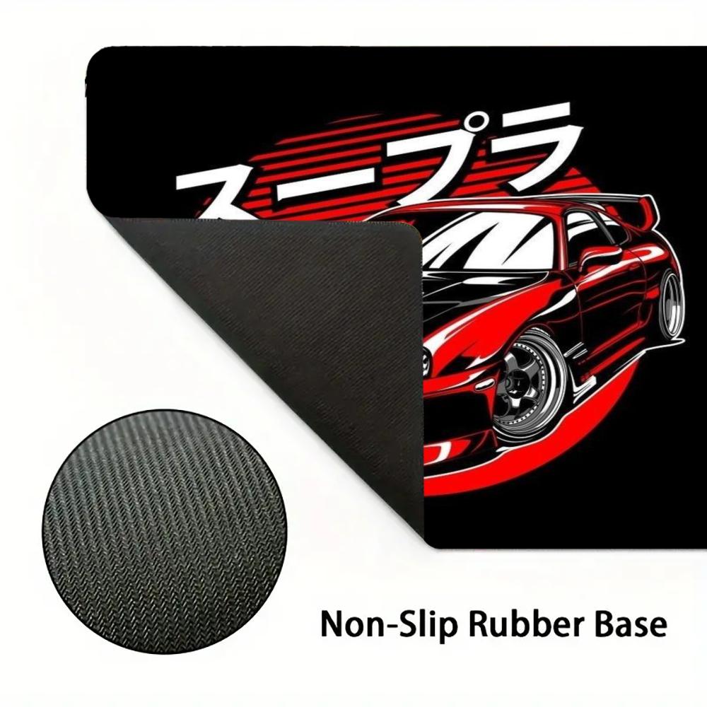 Red Black Supra Car Japanese T - Desk Setup Red recension och pris