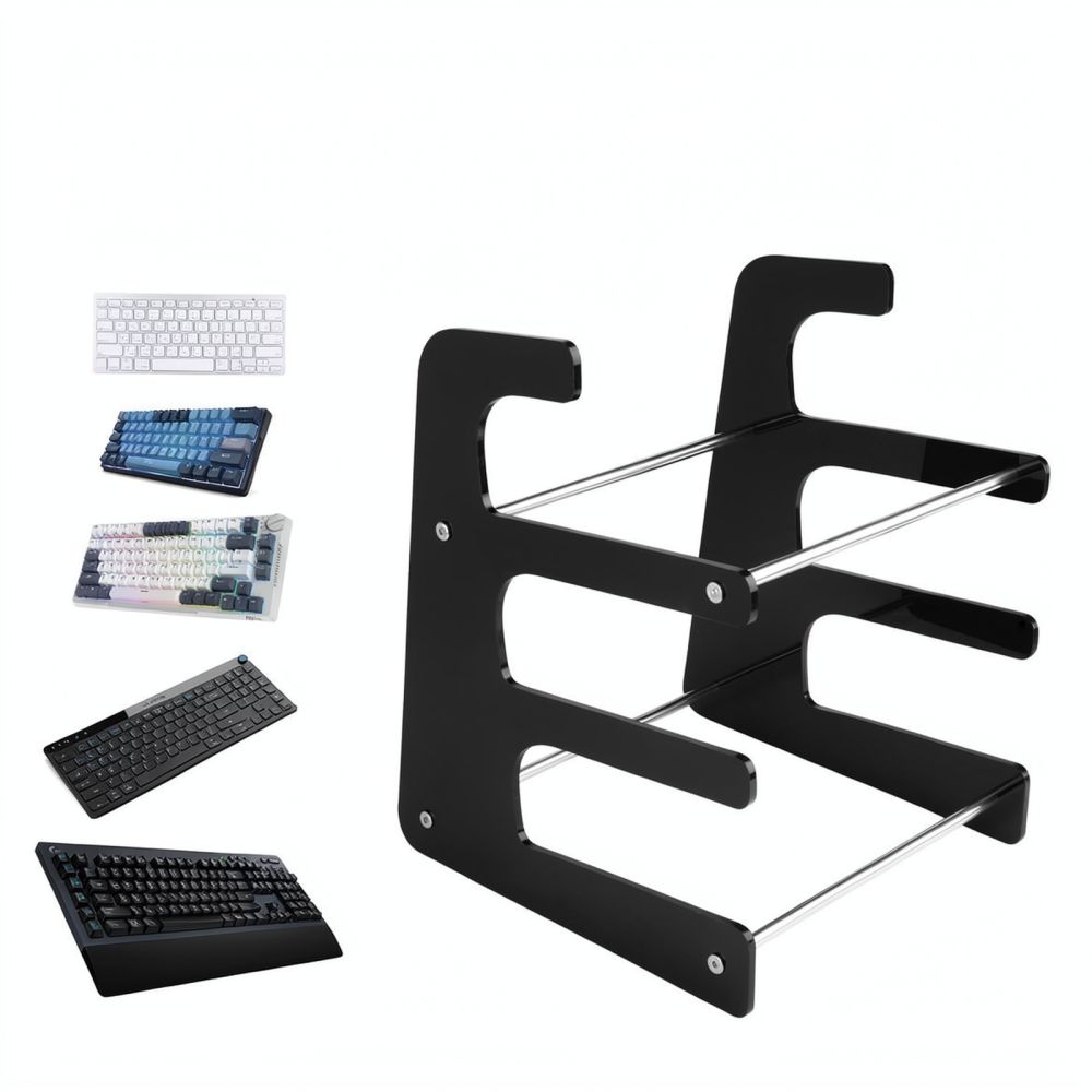 Desktop Mechanical Keyboard Or - Desk Setup Workspace recension och pris