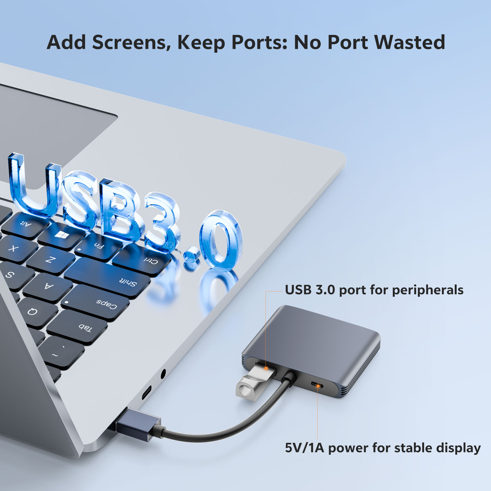 USB 3.0 to Dual HDMI Adapter,  - Dual Monitor Desk Setup recension och pris