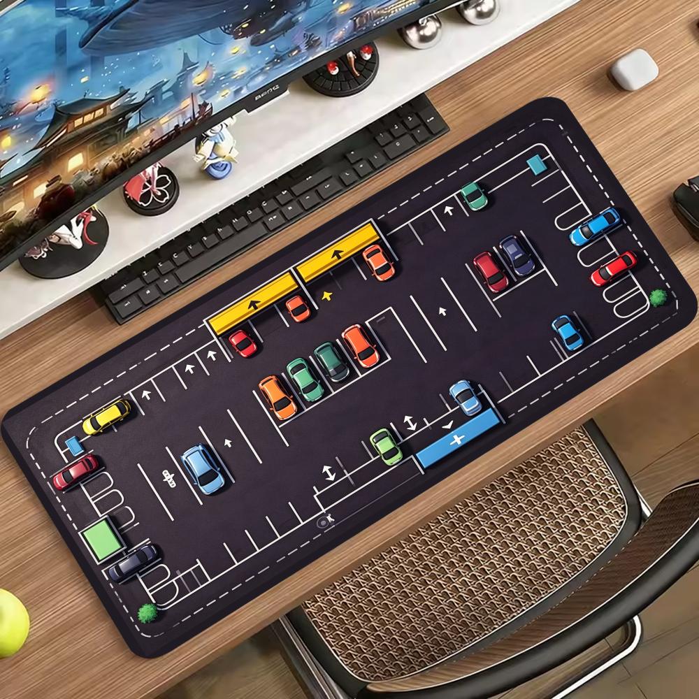 Cartoon Race Track Car Large M - Desk Setup Workspace recension och pris