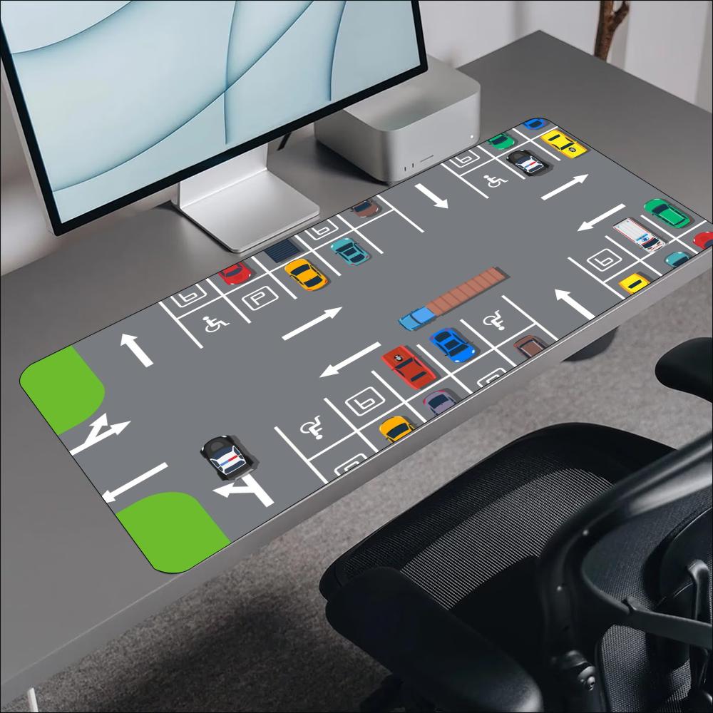 Cartoon Race Track Car Large M - Desk Setup Workspace recension och pris