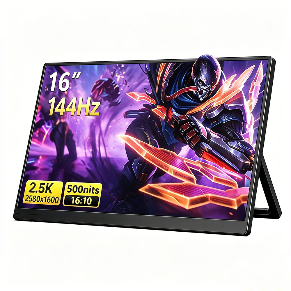 MAFNKOU 16 Inch 144Hz Gaming M - Dual Monitor Desk Setup recension och pris