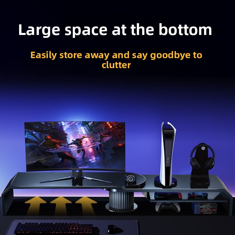 Gaming Dual Monitor Stand Offi - Desk Setup Dual Monitor recension och pris
