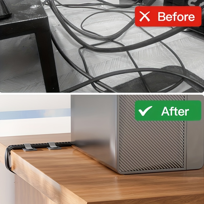 Cable Ties Reusable Straps Vel - Desk Setup Requirements recension och pris