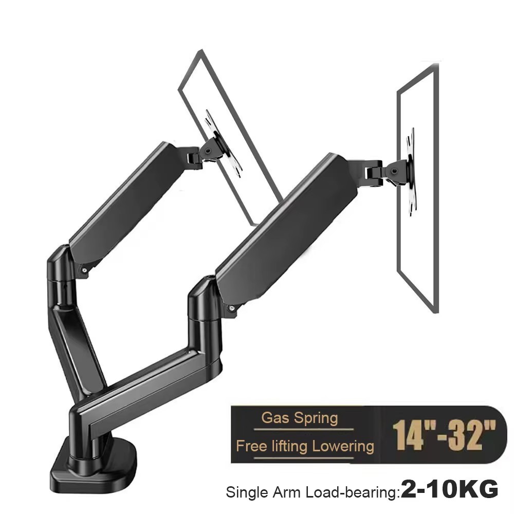 Dual Monitor Mount Stand Desk  - Dual Monitor Desk Setup recension och pris