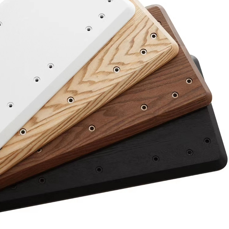 Solid Wood Monitor Riser Stand - Desk Setup Organizer recension och pris