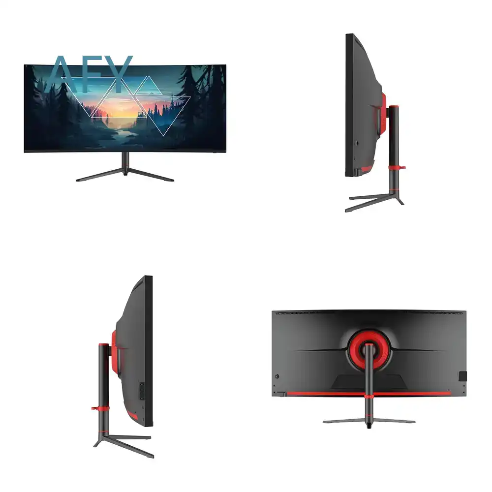 Flashworth 34 inch 4K curved g - Desk Setup Dual Monitor recension och pris
