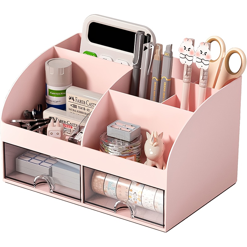 6-compartment Desk Organizer w - Desk Setup Organizer recension och pris