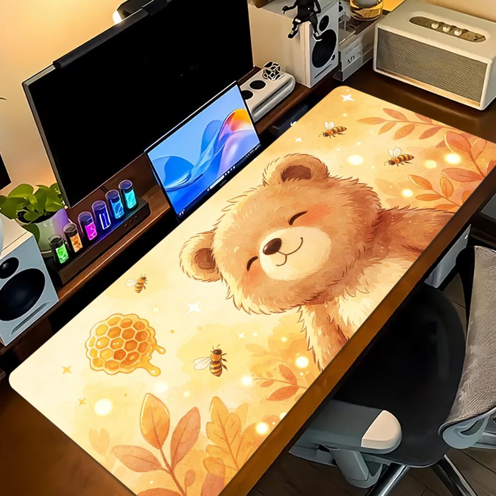 Autumn Red Fox Extended Gaming - Desk Setup Red recension och pris