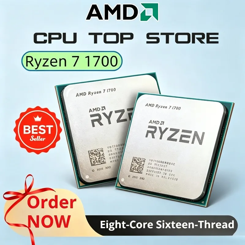 AMD Ryzen 7 1700 3.0GHz Eight  - Amd Cpu Ryzen 7 recension och pris