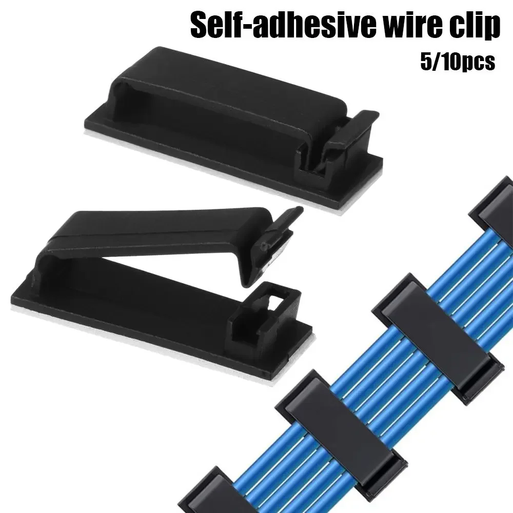 Self-adhesive Wire Holder Orga - Desk Setup Organizer recension och pris