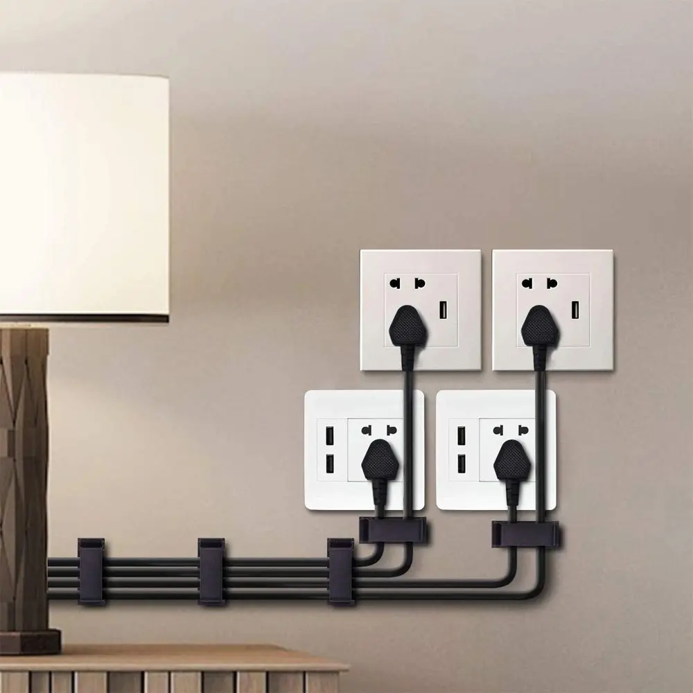 Self-adhesive Wire Holder Orga - Desk Setup Organizer recension och pris