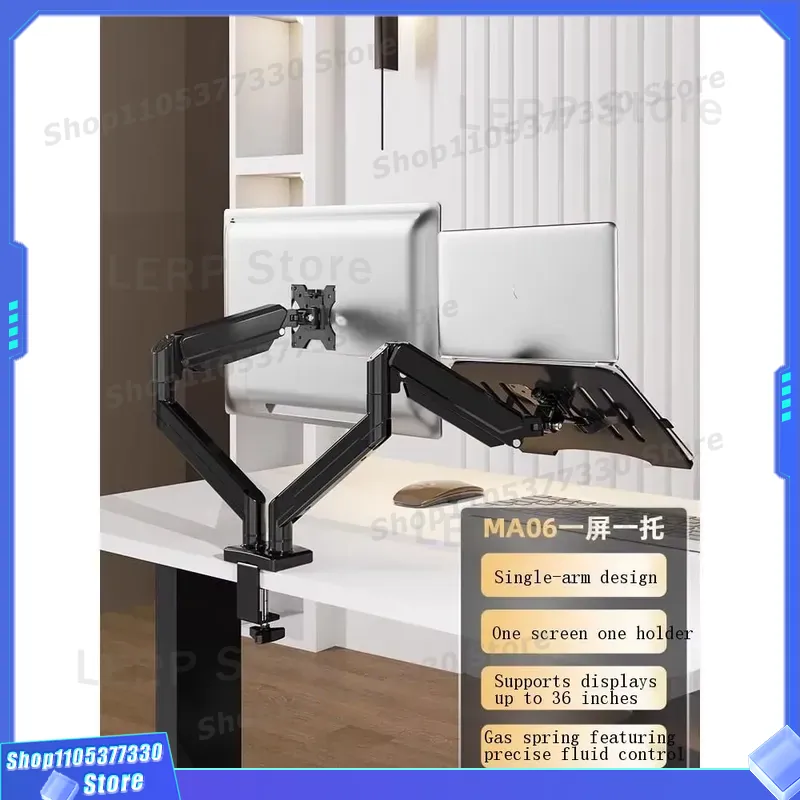 32 Inch Dual Monitor Stand Adj - Desk Setup Dual Monitor recension och pris