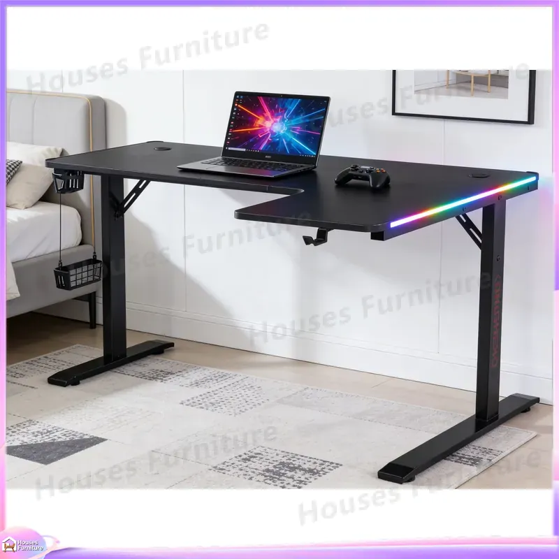 Large 160cm Gaming Desk with L - Desk Setup Pc recension och pris