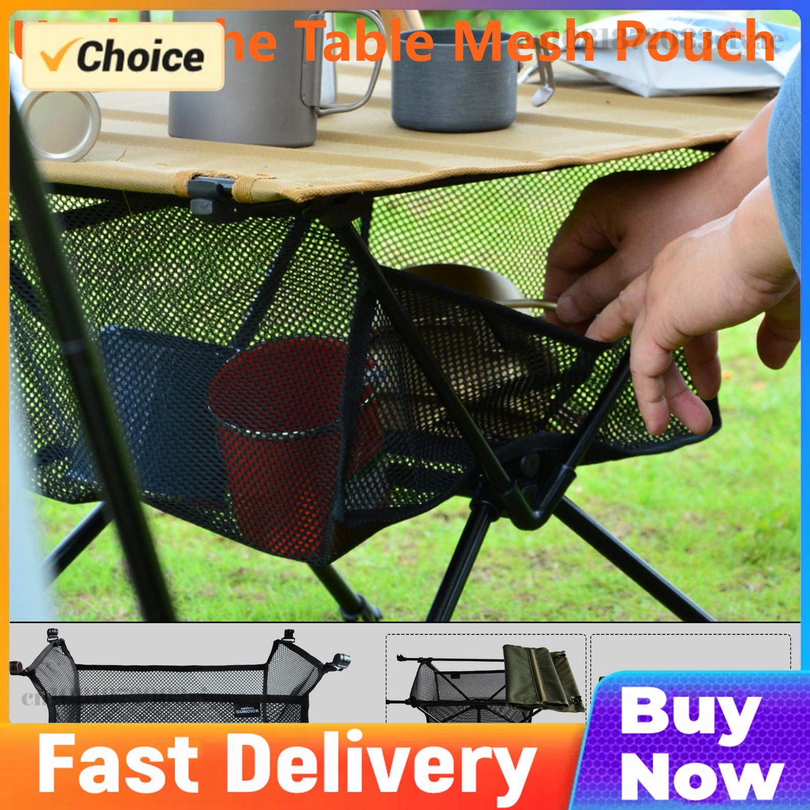 Under the Table Mesh Pouch Out - Desk Setup Organizer recension och pris