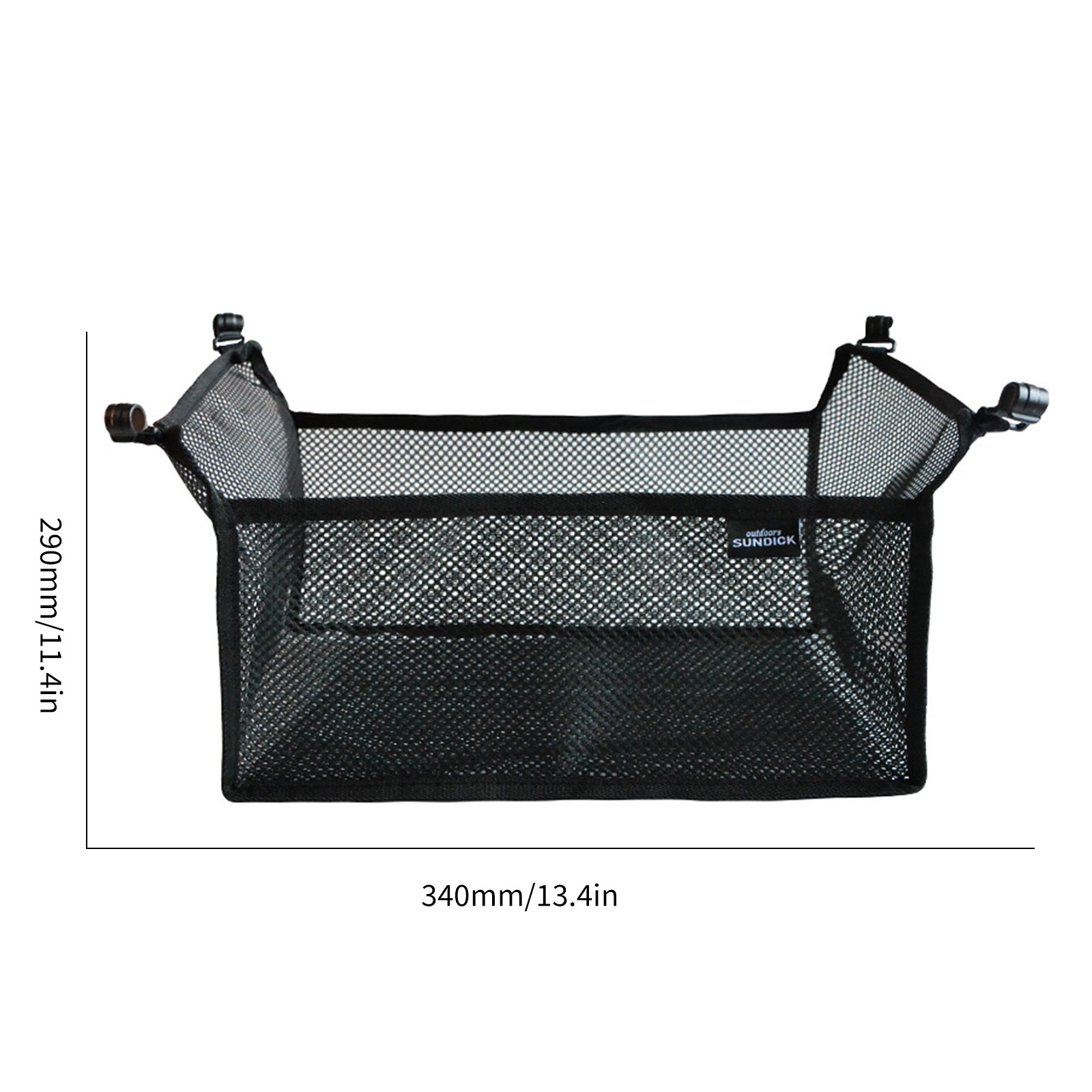Under the Table Mesh Pouch Out - Desk Setup Organizer recension och pris