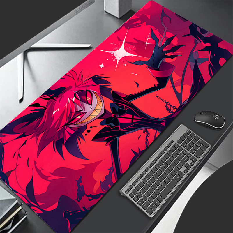 Red Anime Extended Desk Mat La - Desk Setup Red recension och pris