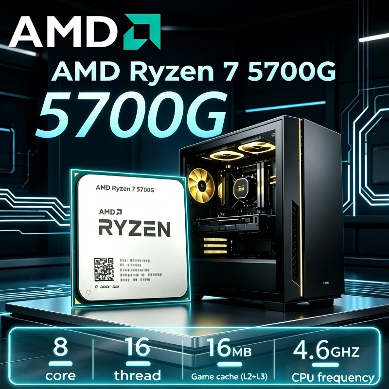 AMD Ryzen 7 5700G Socket AM4 1 - Amd Cpu Ryzen 7 recension och pris