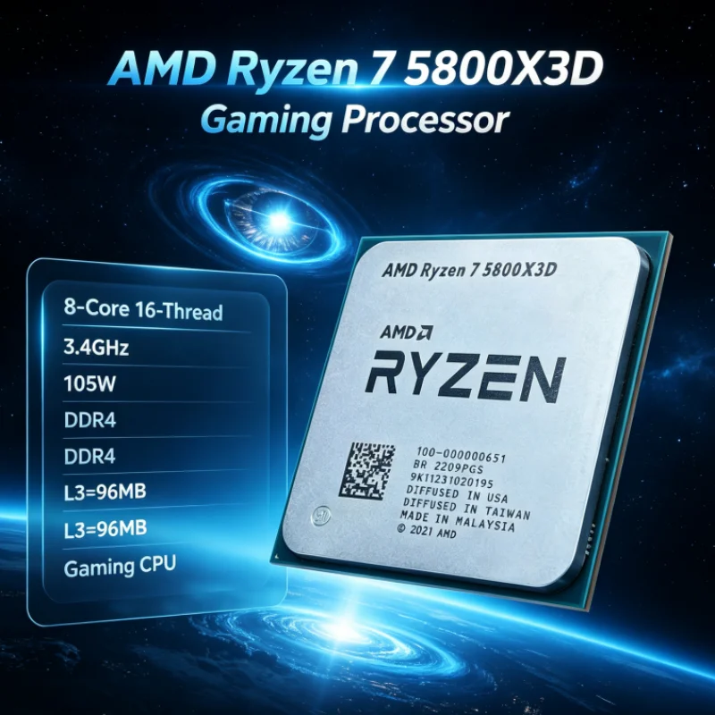 AMD R7 5800X3D 96 MB 7nm Ryzen - Amd Cpu Ryzen 7 recension och pris
