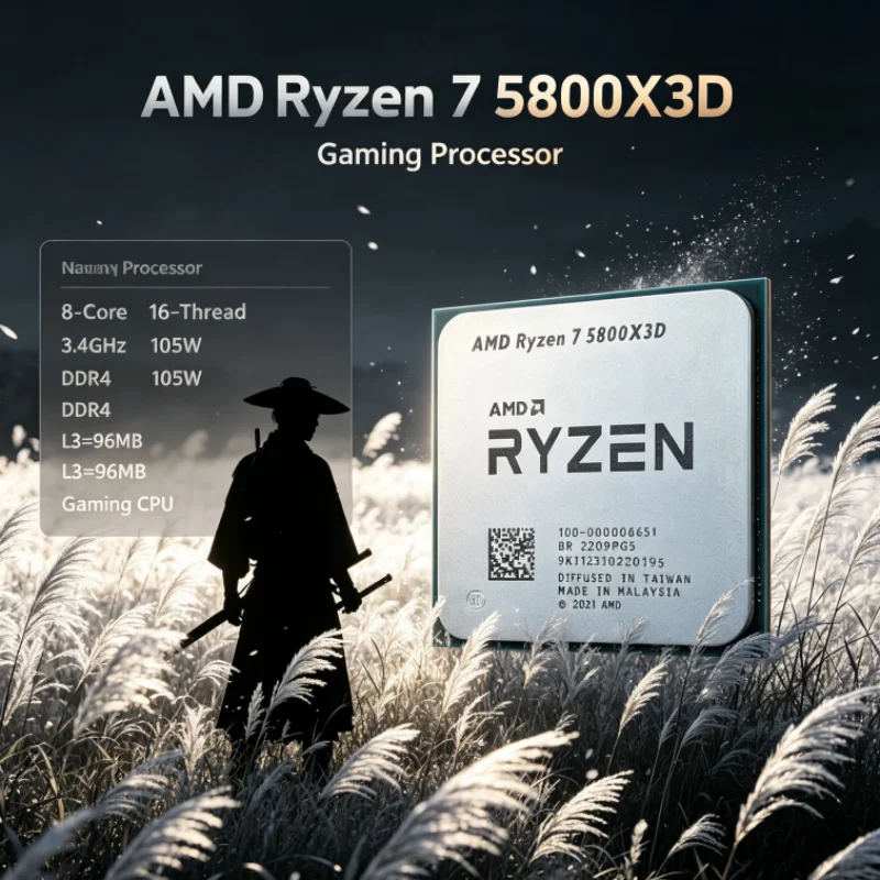 AMD R7 5800X3D 96 MB 7nm Ryzen - Amd Cpu Ryzen 7 recension och pris