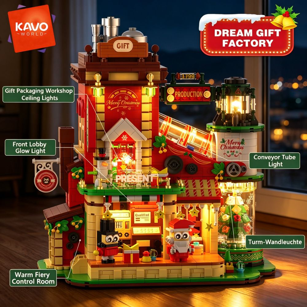 KAVOWORLD 2775PCS Christmas Gi - Desk Setup Requirements recension och pris