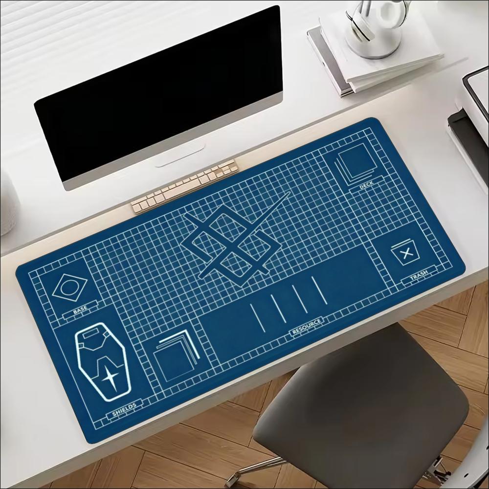 Grid Cutting Mat Pattern Large - Desk Setup Workspace recension och pris